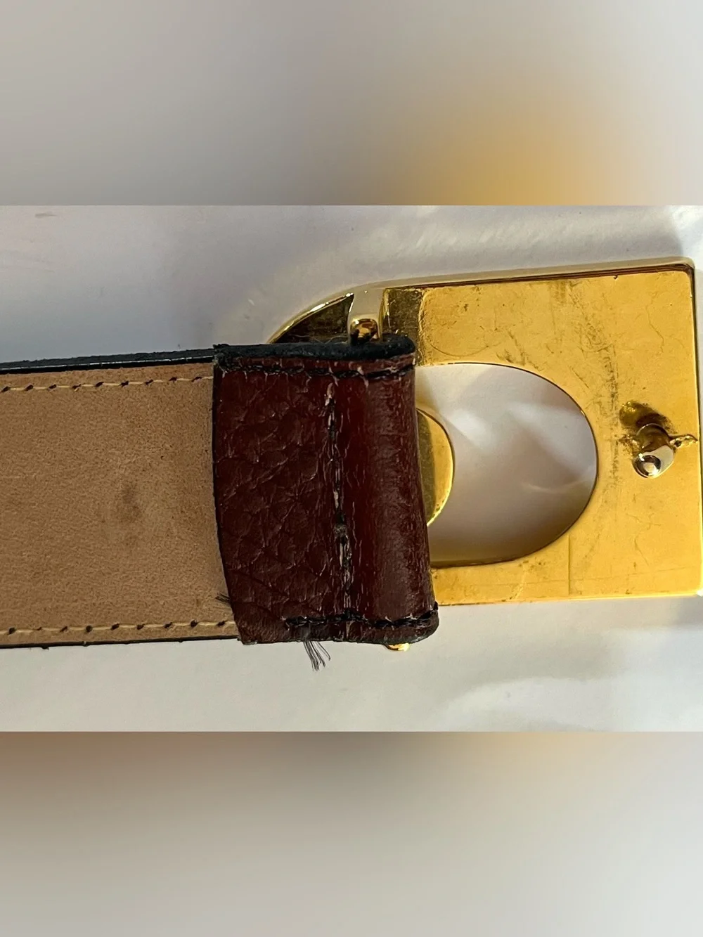 Pierre Cardin Vintage Leather Belt